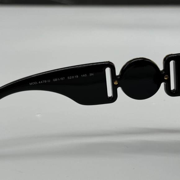 NEW MOD 4479U GB1/87 VERSACE BLACK SQUARE VE4479U GB187 WOMEN SUNGLASSES